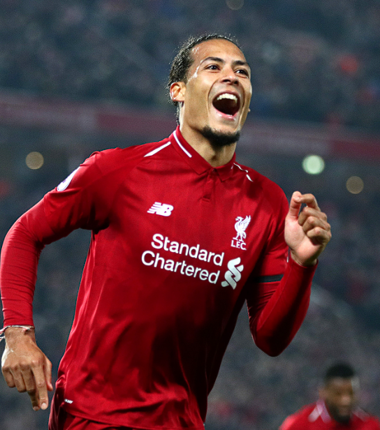 英超第28轮:范戴克头槌建功,后卫进球榜再进一步